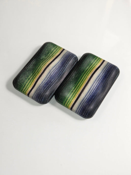 J&L EDC GT-NEMO Micarta Edition pair top view