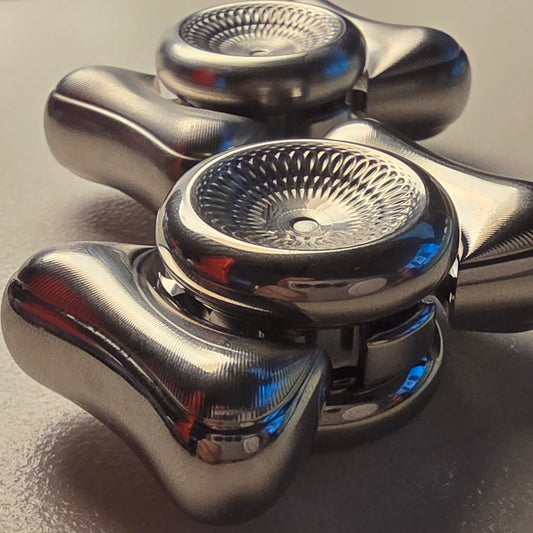 J&L EDC Navillera Titanium spinner pair